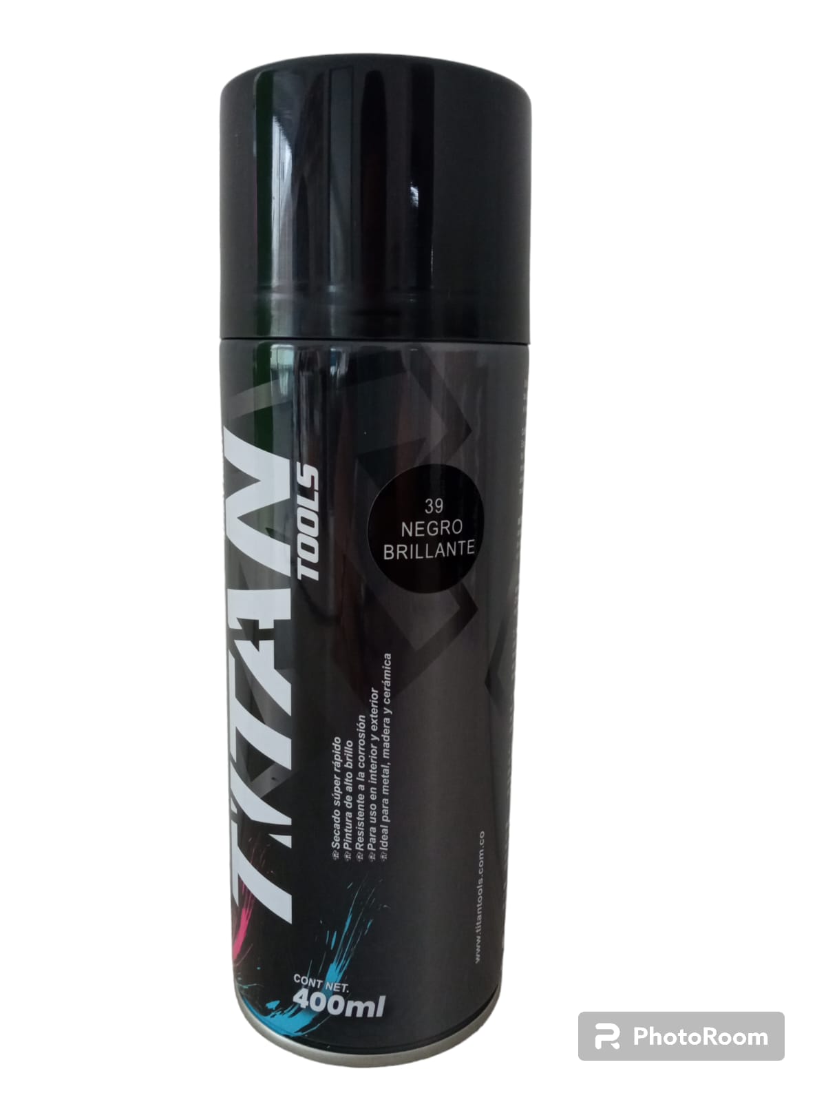 Aerosol negro brillante #39 400ML